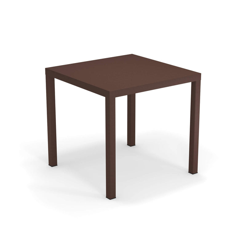 Emu Nova Tisch Esstisch Gartenmöbel braun 80x80cm Outdoor stapelbar SIEHE TEXT - 8021988557395