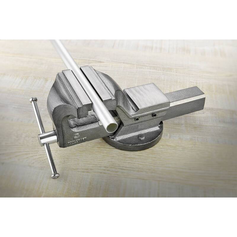 Toolcraft Schraubstock Spannstock Werkzeughalter 100mm Backenbreite 125mm max. - 4053199574940