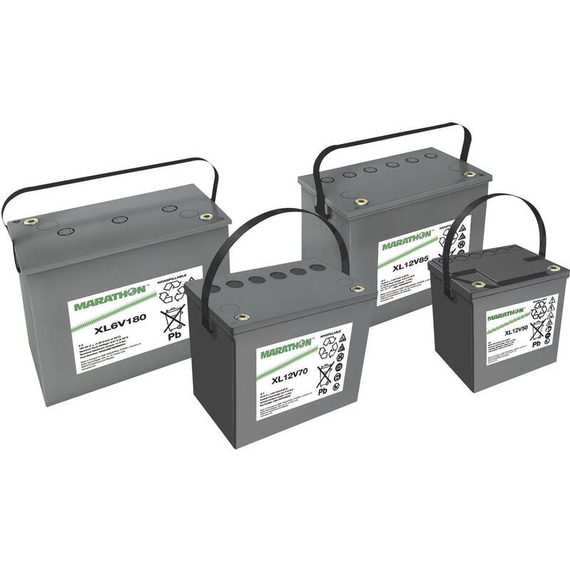 GNB Marathon Blei Vlies Akku XL12V50 Bleiakku Wartungsfrei 220x219x172 mm M6 12V - 2050001755018