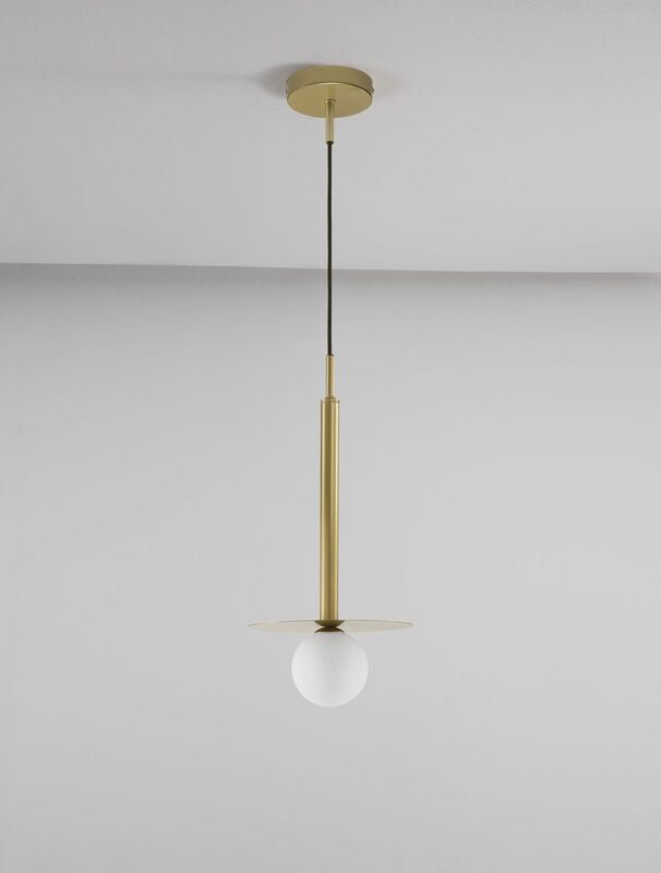 Nova Luce Pendelleuchte Hängeleuchte PIELO Gold G9 LED dimmbar 150x22 cm Lampe - 5212017435361