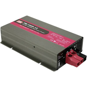 B-Ware Mean Well Bleiakku-Ladegerät PB-Akkulader 14,4V 60A 12V 2 Ladekanäle 90-264V