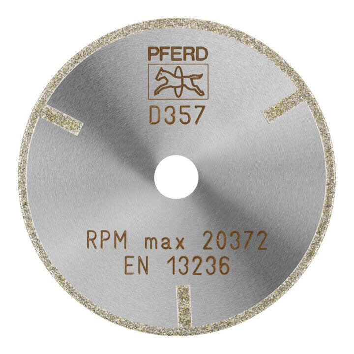 PFERD Trennscheibe Schneidscheibe Diamant D1A1R 75-2-10 D357 GFK CFK Keramik - 4007220393420