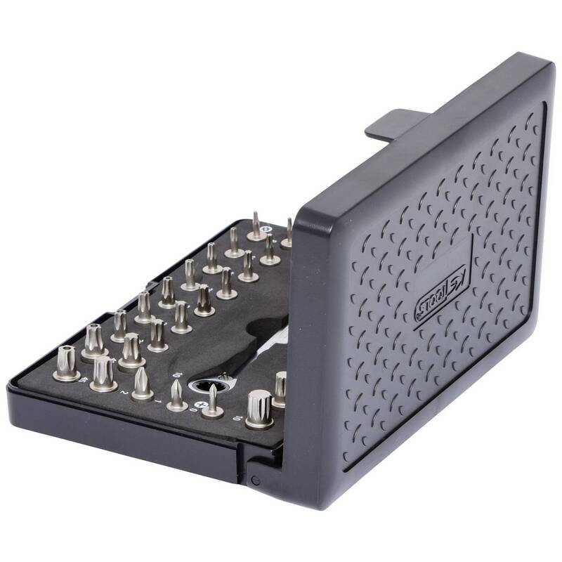 KS Tools Bit-Set Außen-Sechskant inkl. Ratsche Spezialstahl Werkzeugset 32 Teile - 4042146092484
