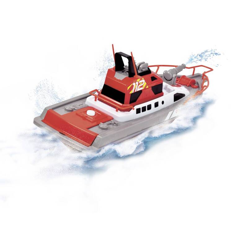 Dickie Toys RC Fire Boat RC Einsteiger Motorboot 384mm mit Wasserkanone - 4006333074714