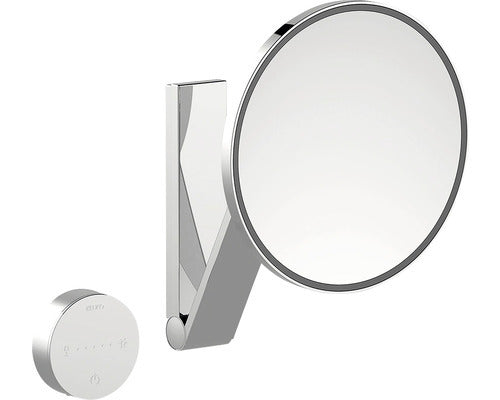 Keuco Kosmetikspiegel iLook_move Wandspiegel 5-fach vergrößert chrom 21,2cm - 4017214496952