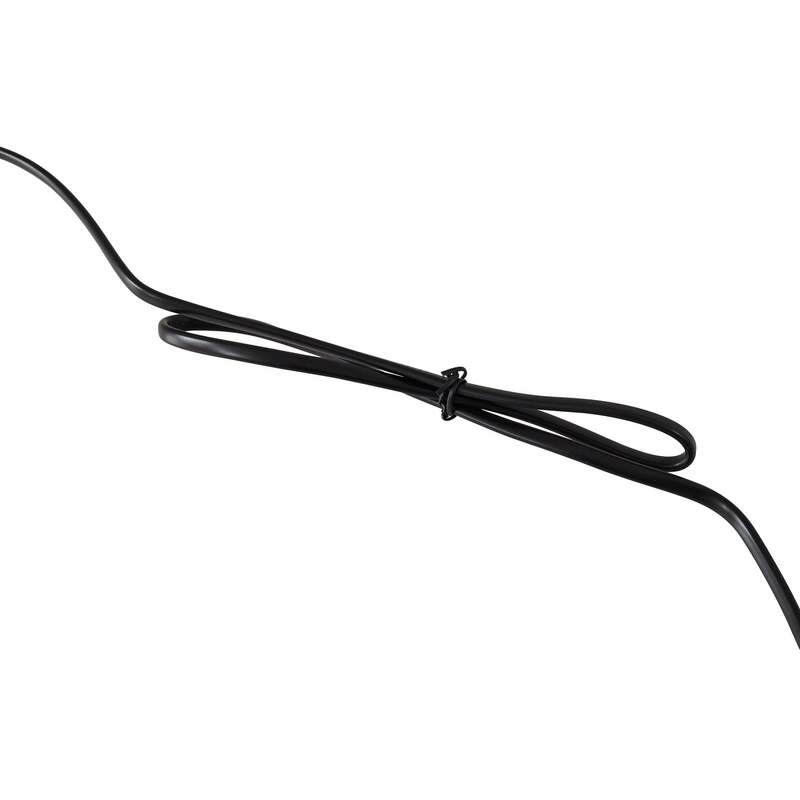 Lindby Stehleuchte Charlia 150 cm weiß Walnussholz E27 15 W mit Schalter - 4255830903090