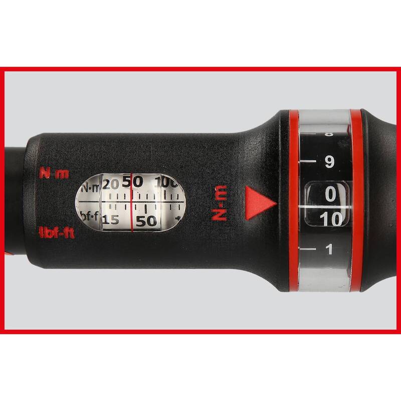 KS Tools Drehmomentschlüssel Ratsche Mikrometerskala Sichtfenster Handgriff726 - 4042146231364