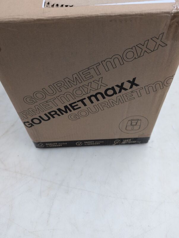 GourmetMaxx Heißluftfritteuse Fritteuse 4l 1300W schwarz 9 Funktionen Airfryer - 4067522073932