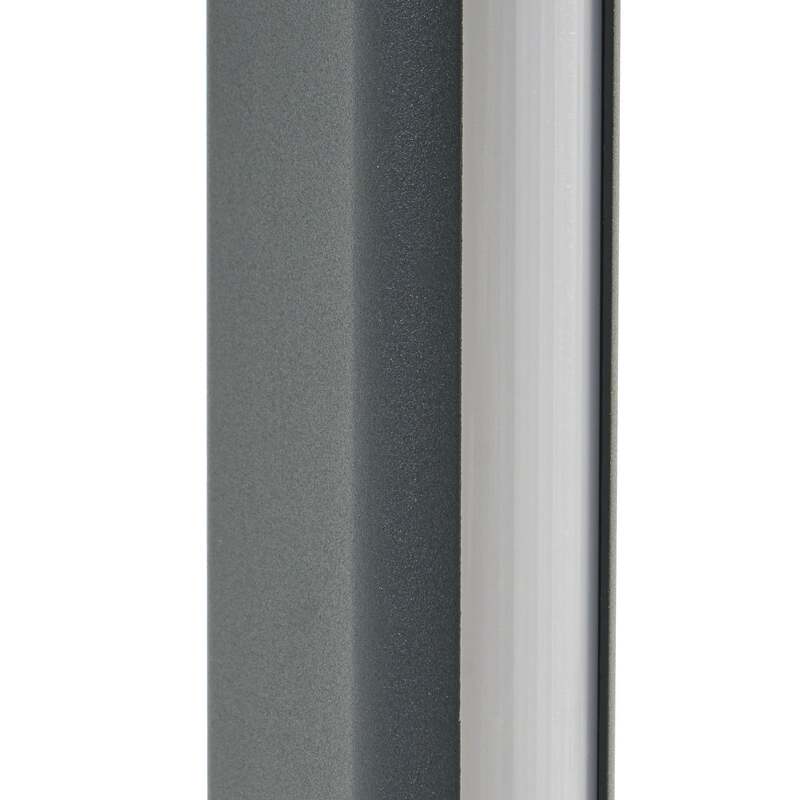 Lucande Wegeleuchte Gartenleuchte Celiora LED Pollerleuchte anthrazit 80cm 3000K - 0000010047669