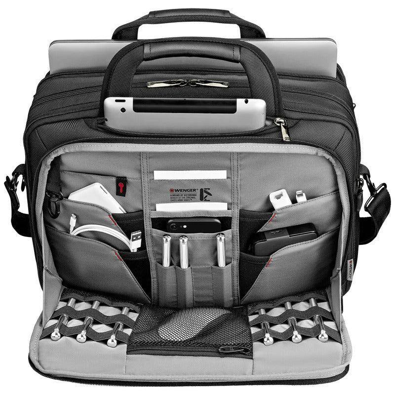 Wenger Notebook Tasche BC Refresh schwarz 40,6cm aus recyceltem PET für 14 Zoll - 7613329169841