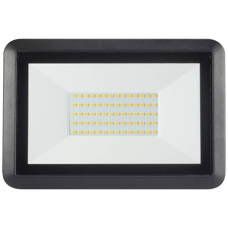 Sygonix SY-5051772 LED-Flutlichtstrahler Außenstrahler Flutlicht schwarz 2 STÜCK - 4064161207506