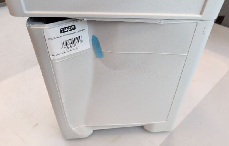 Tanos Transportkiste Systainer III XXL 337 ABS Kunststoff Lichtgrau 792x337mm - 4063104001157