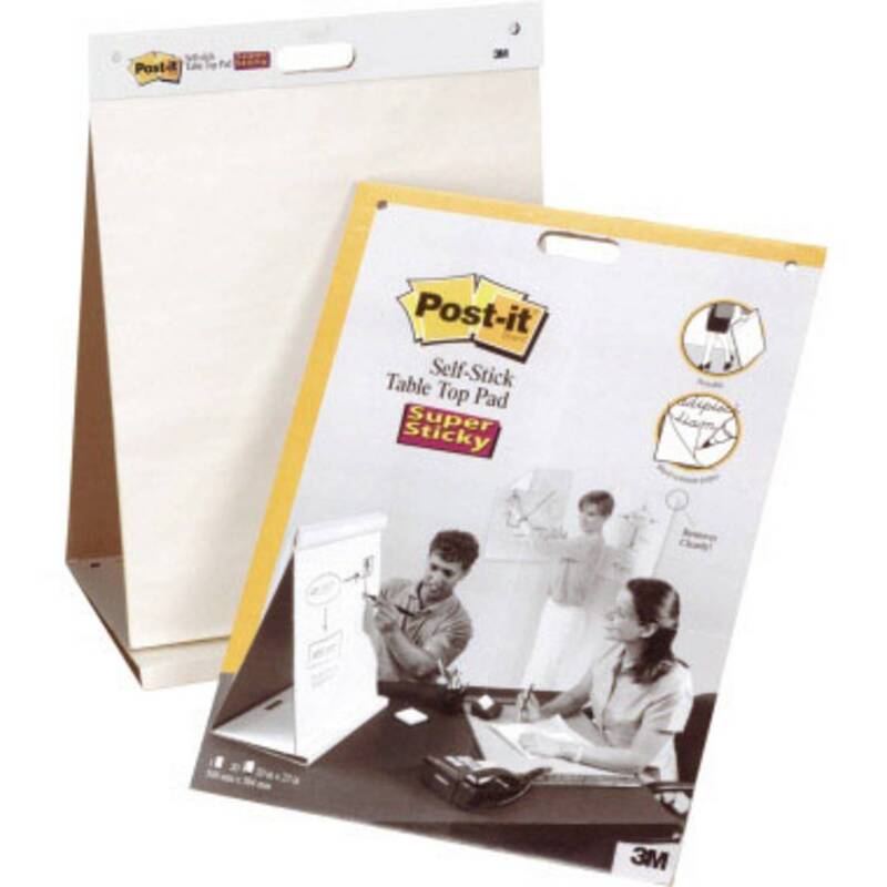 Post-it Super Sticky Meeting Chart Flipchartblock 20  Blätter 508x584mm 3 STÜCK - 21200596384