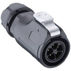 20x B-Ware Lutronic Rundsteckverbinder T12CB T-Stecker Kupplung Kabelverbinder 20 STÜCK