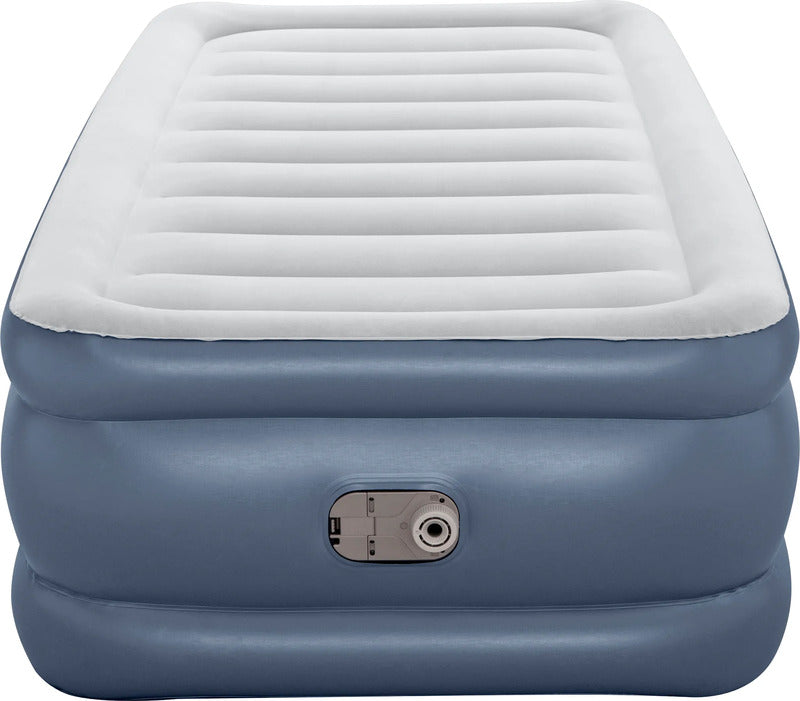 Bestway Luftbett TriTech Einzelbett mit Elektropumpe 191x97cm grau 180s - 6941607326398