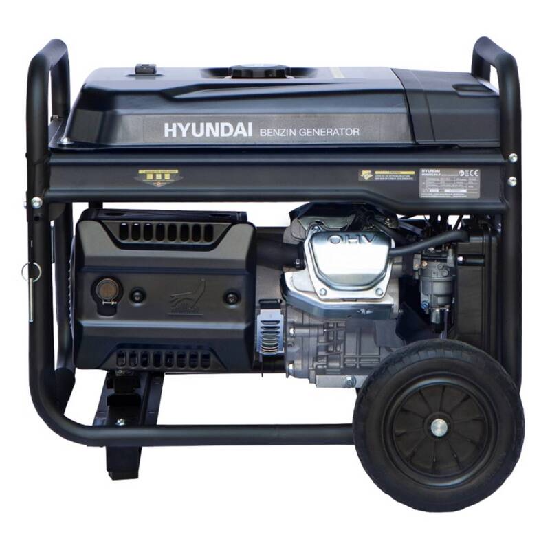 HYUNDAI Benzin Generator HY8500LEK-T Stromerzeuger 16.3PS Notstromaggregat - 7640177163943