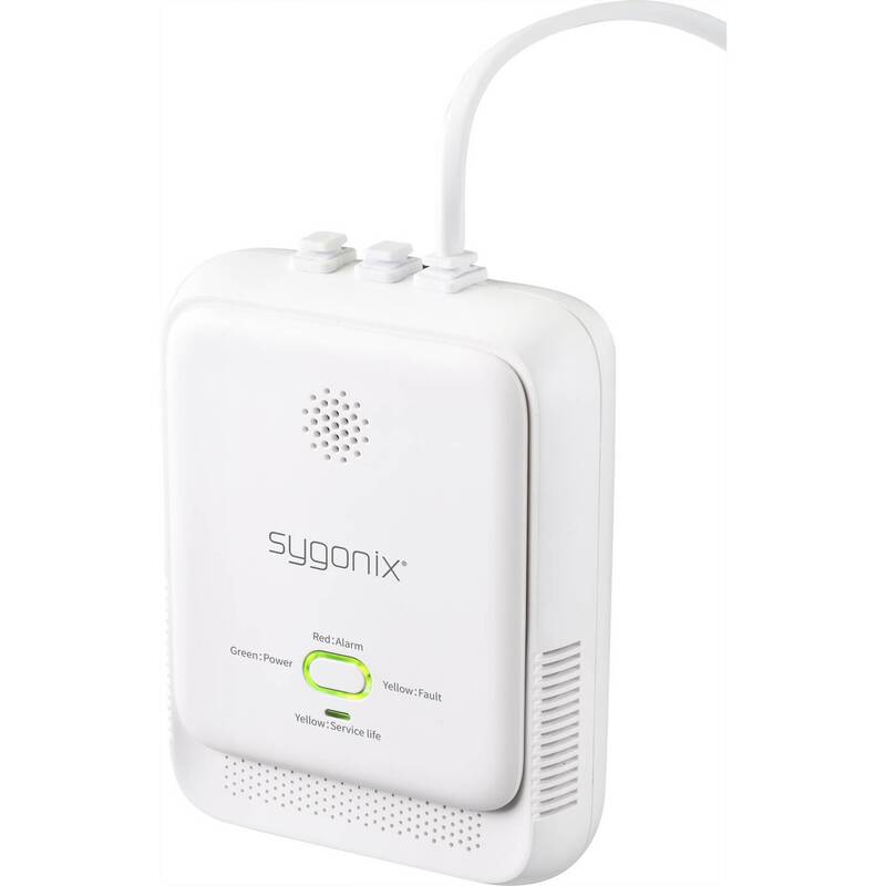 Sygonix Gasmelder Gaswarnmelder Warnmelder Melder Methanmelder mit App-Steuer192 - 4064161200873