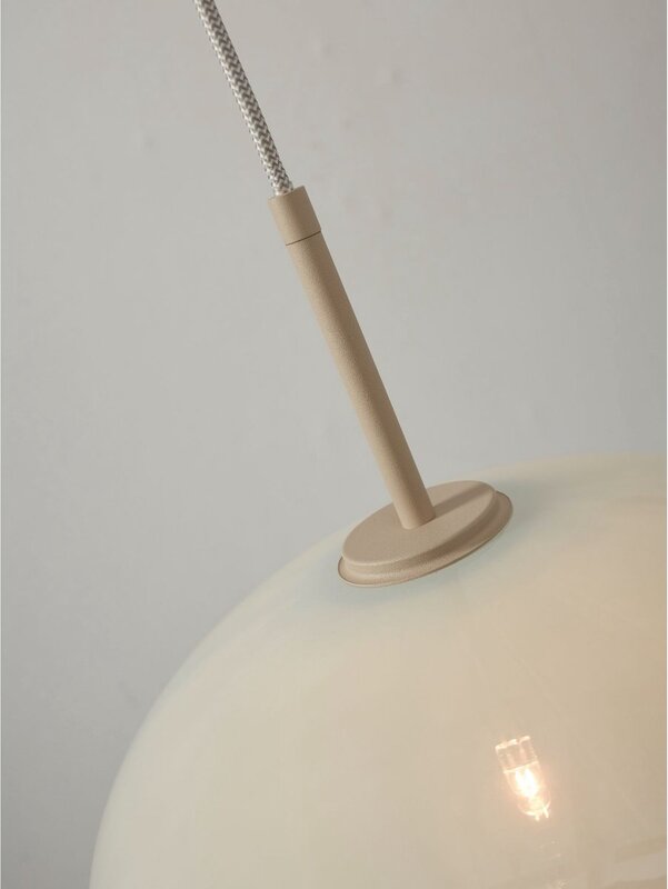 IT'S ABOUT ROMI Hängeleuchte Bologna milchweiß 35 cm einflammig Retro-Lampe - 8716248094887