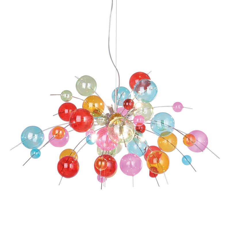 Näve Aurinia Bunte Hängeleuchte Hängelampe Leuchte Lampe Pendelleuchte Licht - 4003222789391