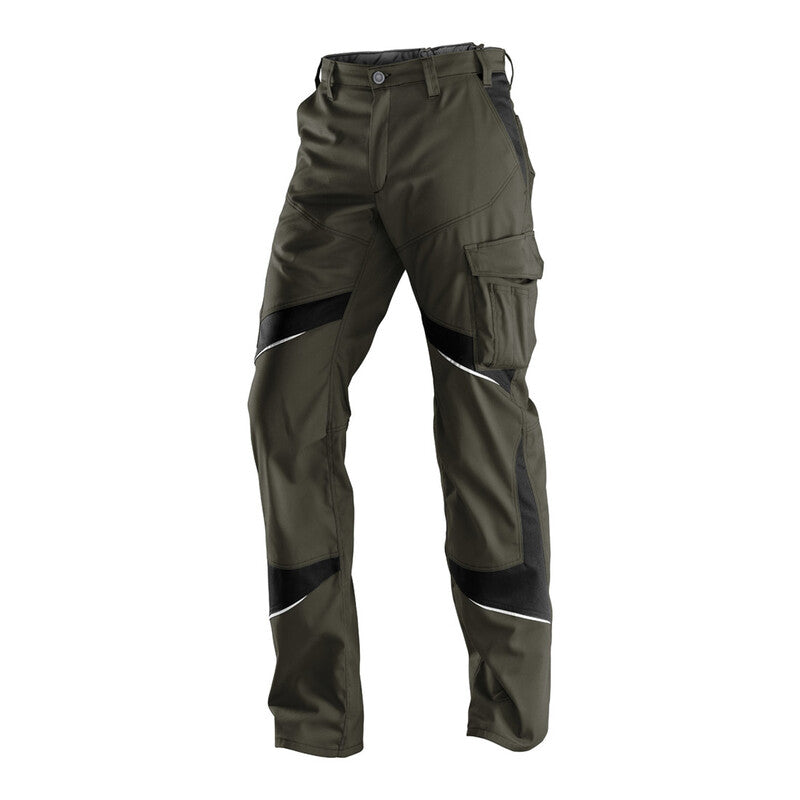 Kübler Workwear Hose ACTIVIQ oliv/schwarz Größe 58 mit Reflexbiese und Taschen - 4053813272191