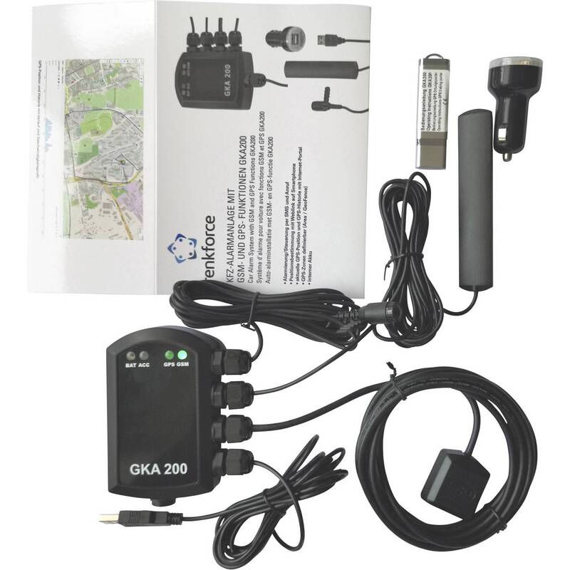 Renkforce GKA200 Auto Alarmanlage Fahrzeugortung Diebstahl SIEHE TEXT/FOTO - 4053199583478