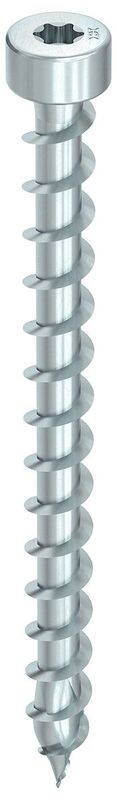 HECO Zylinderkopfschraube T-Drive Vollgewinde T-40 10mm 400mm Stahl 50 Stück - 4019787636506