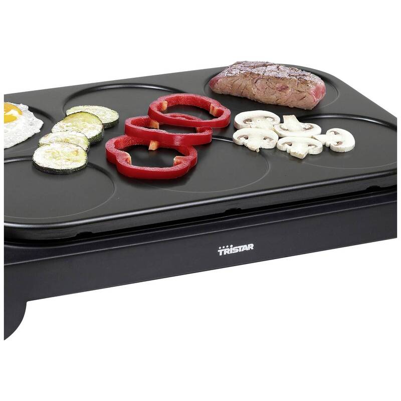 Tristar BP-2827 Wok-Set 1000 W für 6 Personen mit Backplatte und Pfännchen - 8713016028273