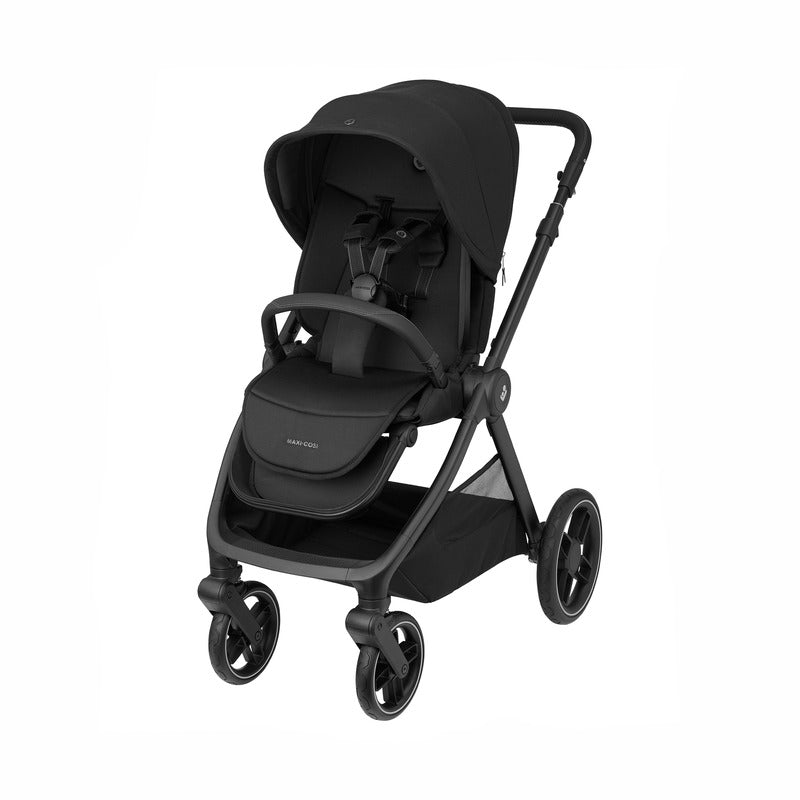 MAXI-COSI Oxford Plus Kinderwagen twillic black 25 dunkler Rahmen schwarz - 3220660004898