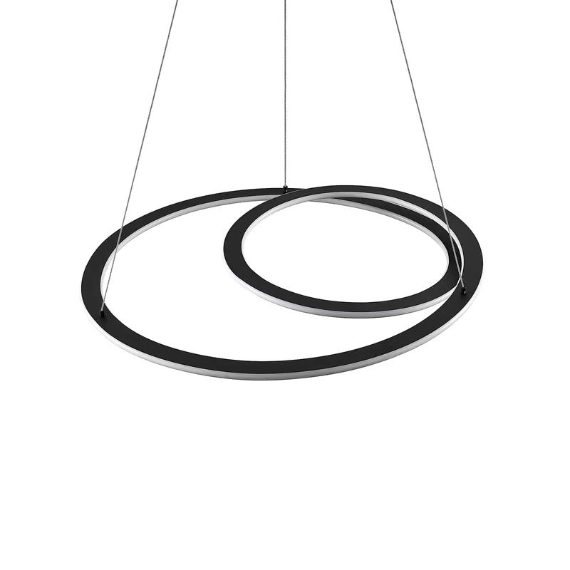 Lindby Hängeleuchte Pendelleuchte LED Lampe mattschwarz Eisen Aluminium Kunststo - 4251096587661
