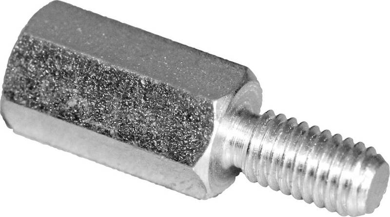 PB Fastener S45530X30 Abstandsbolzen Abstandshalter 30mm Stahl zink 150 STÜCK - 4016138282597