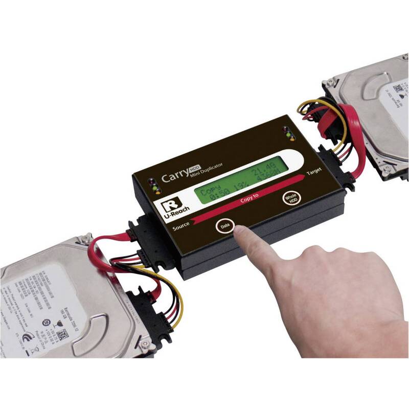 Renkforce 1fach Festplatten Kopierstation IQ 112 SATA 90MB/s - 4016138819441