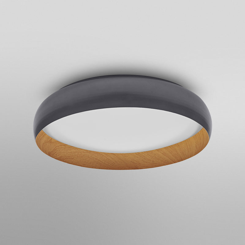 LEDVANCE Deckenleuchte Orbis Livia LED Lampe dimmbar grau Ø52cm Metall 36W - 4099854284120