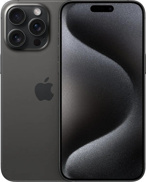B-Ware Apple iPhone 15 Pro Max Smartphone Handy 256GB Titan Schwarz