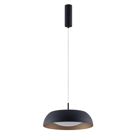 Arcchio Karuna LED-Hängeleuchte Hängeleuchte Lampe Leuchte schwarz gold Metall - 4251096597783