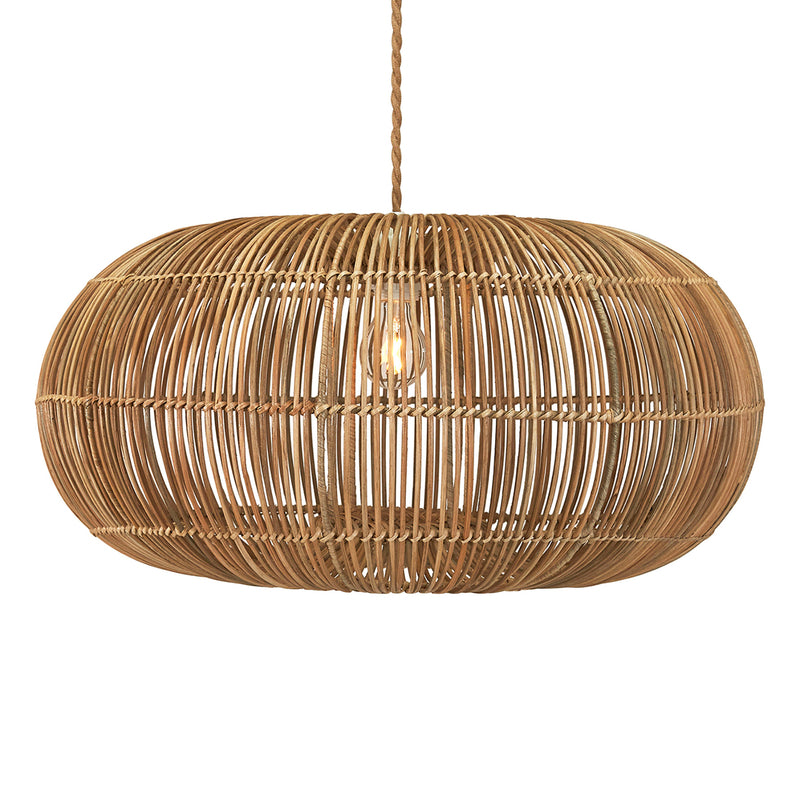 PR Home Hängeleuchte Zuri LED Pendelleuchte Lampe dimmbar beige Ø61cm 40W - 7330976127238