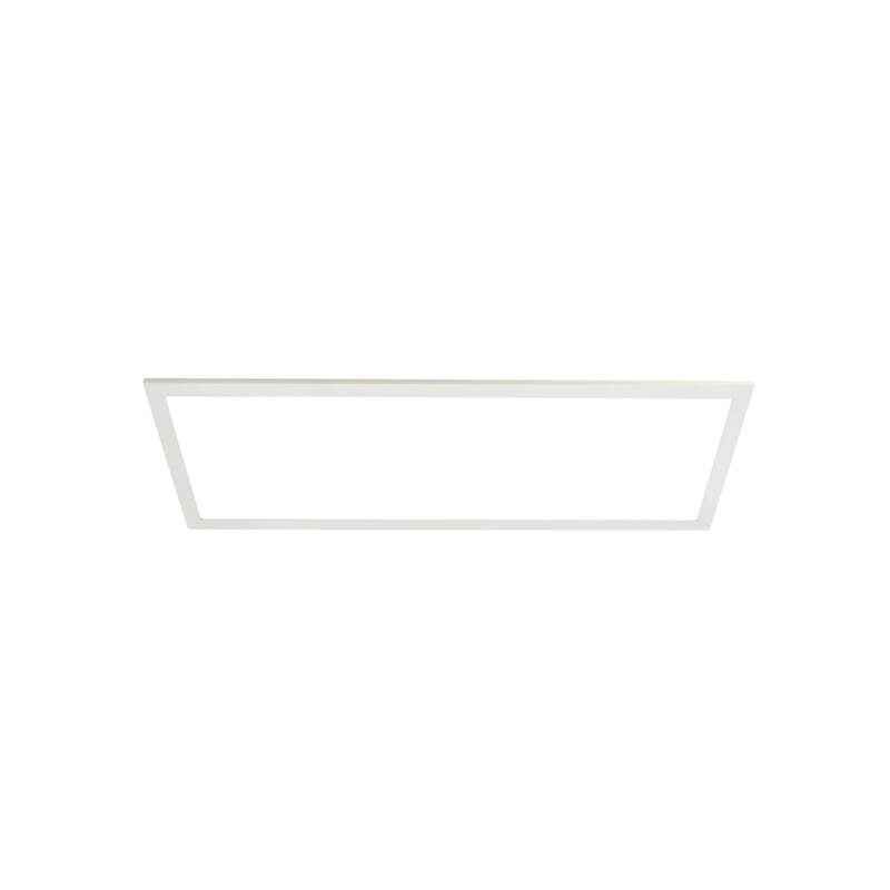 Lindby Deckenleuchte LED Livel dimmbar CCT 80x30cm Fernbedienung silber 2900lm - 4251096528411