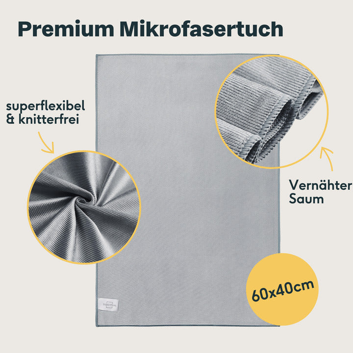 SILBERTHAL Geschirrtuch Küchentuch Mikrofaser Trockentuch waschbar 6 STÜCK - 4260470464023
