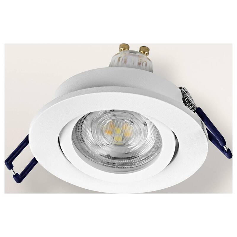 OSRAM Deckenstrahler Spot LED GU10 weiß Smart Steuerung App 2700K 8,5cm Strahler - 4058075853737