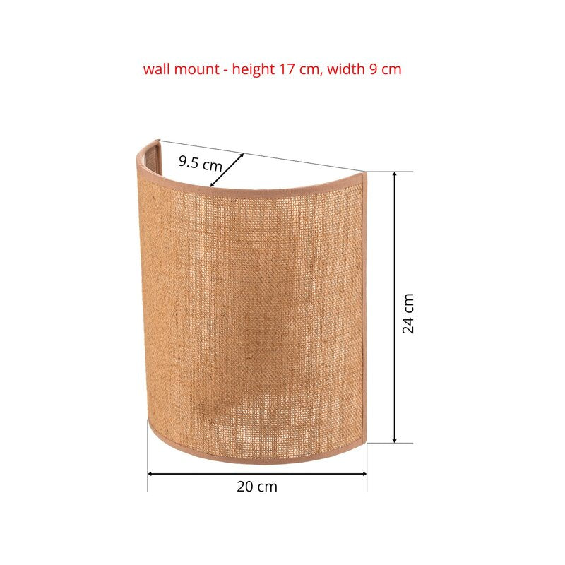Wandleuchte Jute Wandlampe Außenwandleuchte Außenlampe Lampe SIEHE TEXT/FOTO - 5903689183314