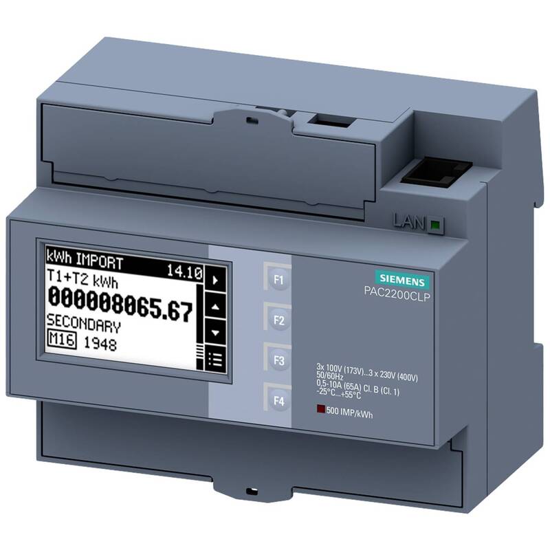 Siemens Messgerät Zähler Energiekosten Stromzähler Verbrauchsmessgerät 7KM2200 - 4001869576824