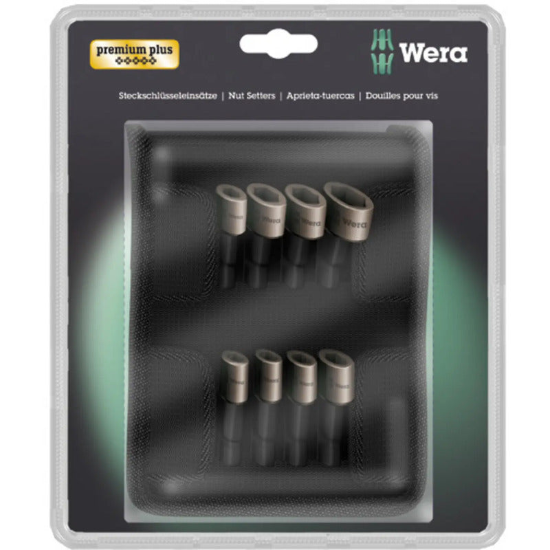 Wera Steckschlüssel-Maschinenaufnahmen-Set 1/4" antimagnetisch 50mm 320g - 4013288144584
