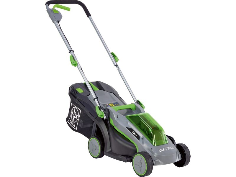 LUX-TOOLS Akku-Rasenmäher A-RM-1x20/33 Mäher 20 V 4 Ah Lithium-Ionen Akku 35 l - 4007871960903