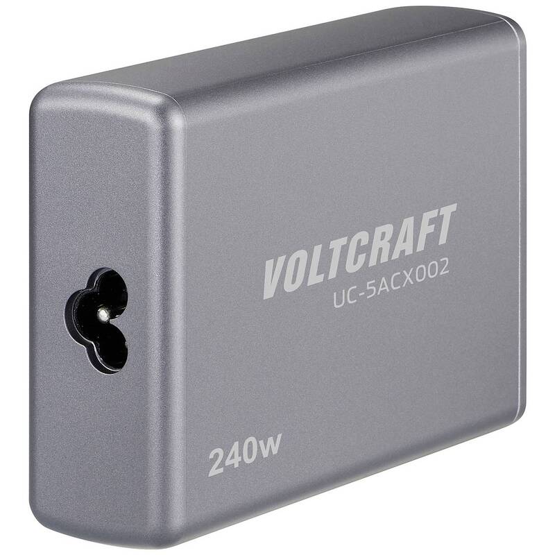 VOLTCRAFT UC-5ACX002 USB-Ladestation Tischladegerät Ladegerät Multistecker - 4064161291673