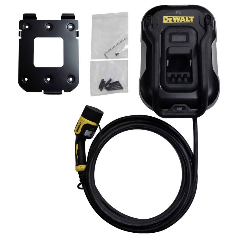 DeWalt Wallbox Typ 2 Mode 3 32A 22kW RFID App Elektrofahrzeug Ladegerät IP65 - 4064161478043