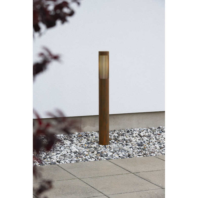 Konstsmide Wegeleuchte Gartenleuchte Outdoor Beleuchtung PISTOIA rost E27 - 7318303589720