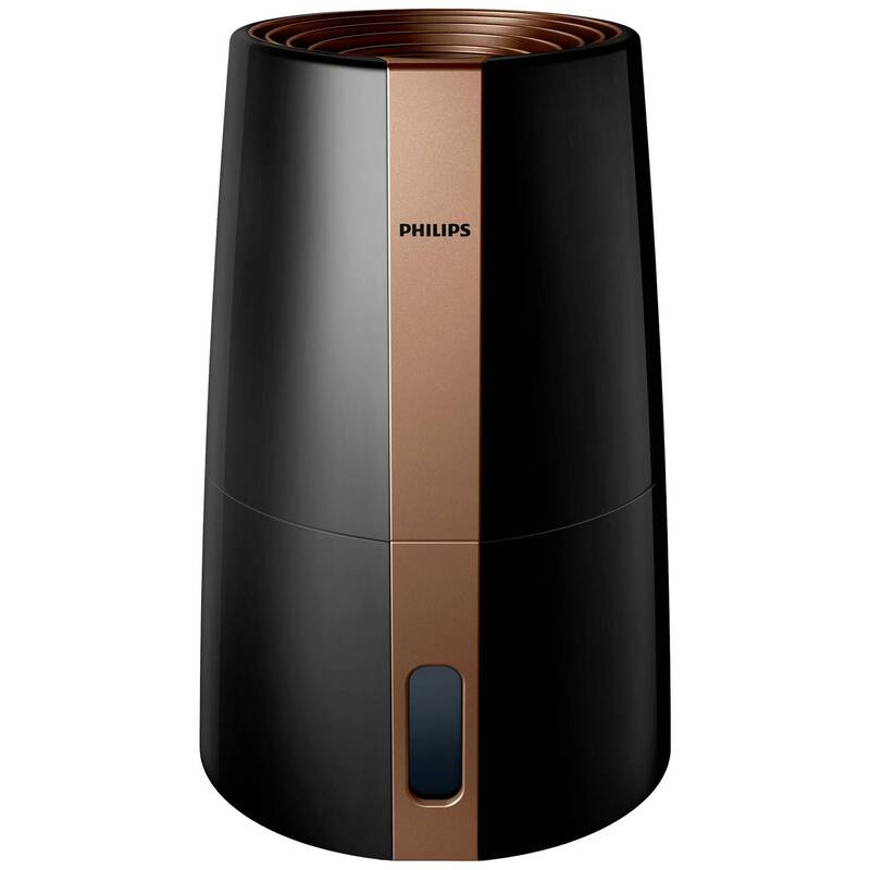 Philips 3000er Serie Luftbefeuchter 45 m² Schwarz Kupfer 1 St. Luftverbesserer - 8710103916826