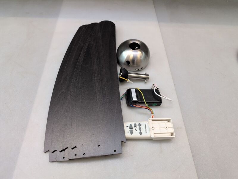 Westinghouse Deckenventilator Ventilator Aluminium 60W 132cm mit Fernbedienung - 4895105604880