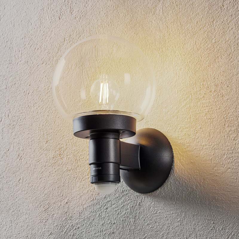 STEINEL L 115 S Sensor-Wandleuchte Außenwandleuchte Lampe Leuchte E27 anthrazit - 4007841059880