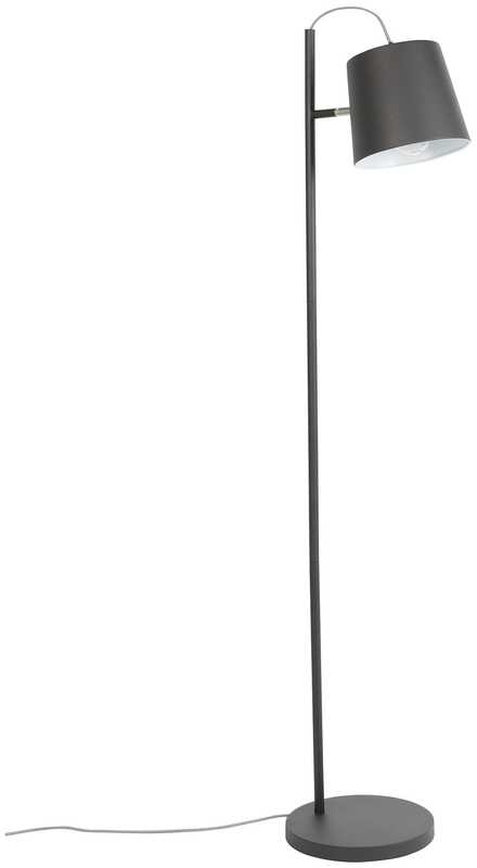 Zuiver Stehleuchte Lampe BUCKLE HEAD schwarz höhenverstellbar Fußschalter 150 cm - 8718548006324