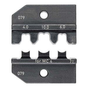 B-Ware Knipex Crimpeinsatz MC4 EVO2 für Solar-Steckverbinder 4-10mm² F-Crimp 3 Nester